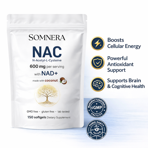 NAC 600mg + NAD⁺ | Cycle Support Formula